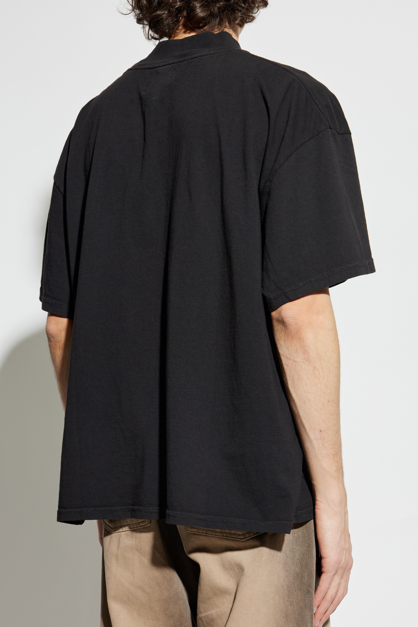 Black T-shirt with logo Rhude - Vitkac AS